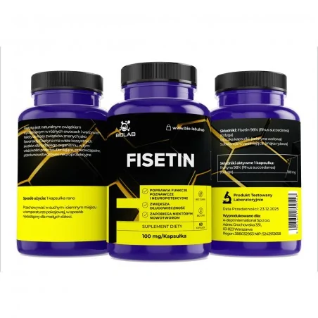 Fisetin 100 mg, 60 kapslí