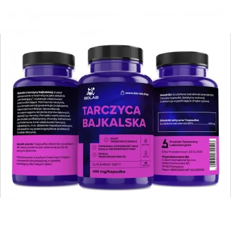 Baikal-Helmkraut 400 mg, 60 Kapseln