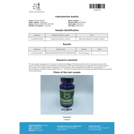 Larazotid-Acetat 250 mcg, 60 Kapseln