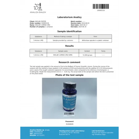 5-AMINO-1MQ 50 mg, 30 Kapseln