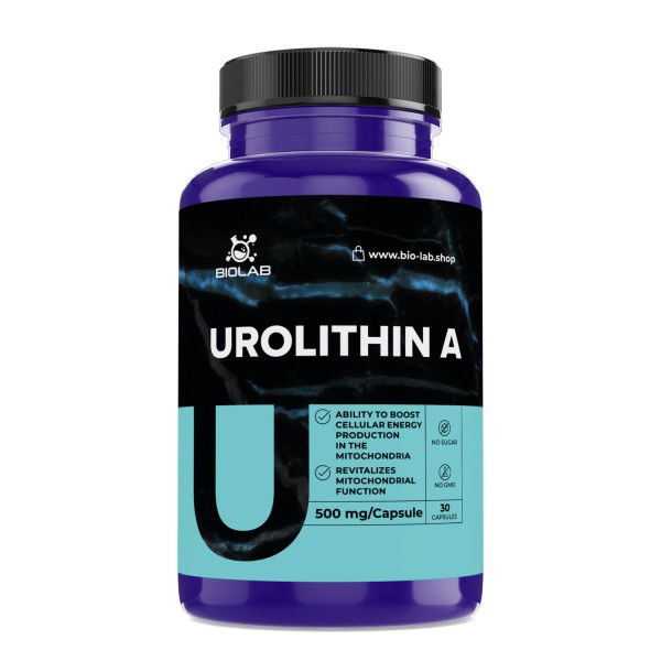 Urolitină A 500 mg, 30 capsule