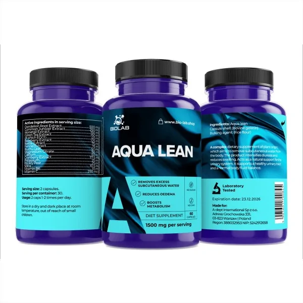 Aqua Lean 1500 mg, 60 Kapseln