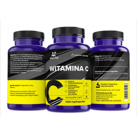 Vitamina C 1000 mg, 60 capsule