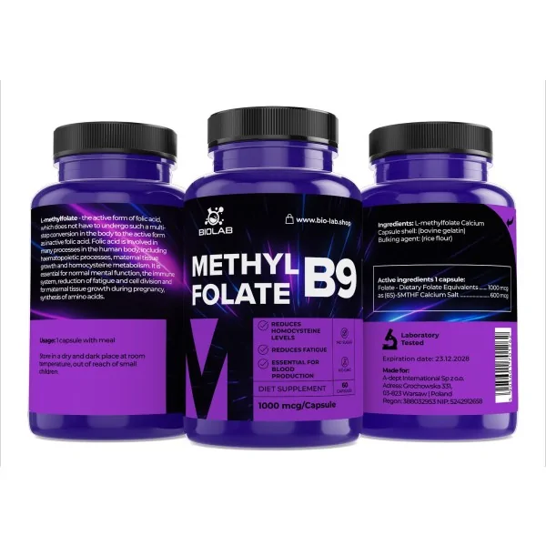 Folsäure Vitamin B9 1000...