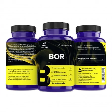Bor 3 mg, 60 capsule