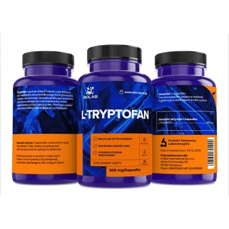 L-Tryptophan 500 mg, 60 Kapseln