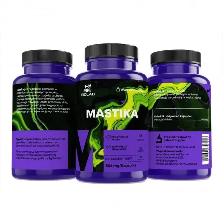 Masticha 500 mg, 60 capsules