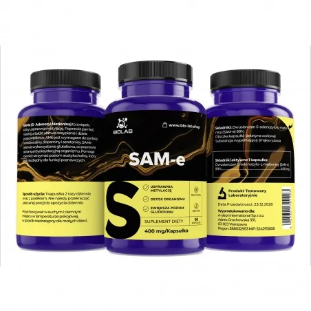 SAM-e 400 mg, kapsułki 60 szt.