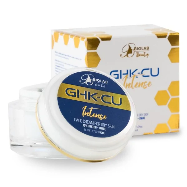 Crema peptidica per pelle secca GHK-Cu Intense 50 ml