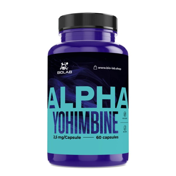 Alpha Yohimbin 2.5 mg, 60...