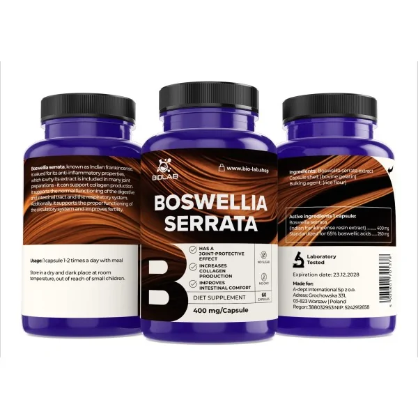 Boswellia Serrata 400 mg,...
