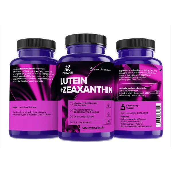 Lutein + zeaxanthin...
