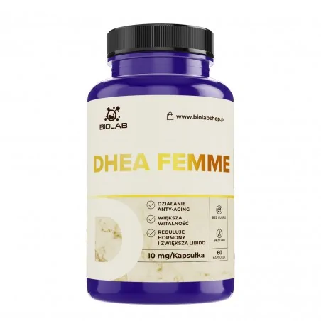 DHEA femme 10 mg, 60 kapslí