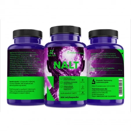 NALT 500 mg, 60 kapslar