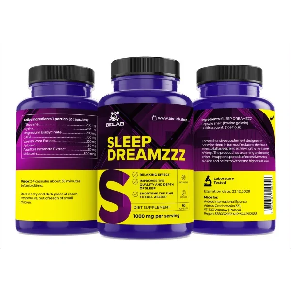 Sleep dreamzzz 1000 mg, 60...
