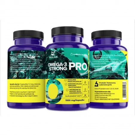 Omega 3 Strong Pro 1000 mg, kapsułki 60 szt.