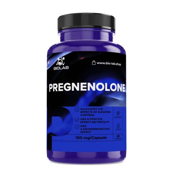 Pregnenolone 100 mg, 60 kapslí