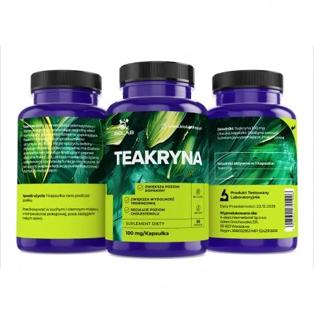 Teakryna 100 mg, kapsułki 60 szt.