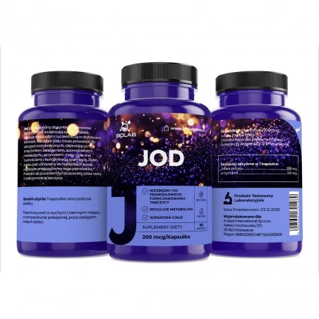 Iode 200 mcg, 60 capsules