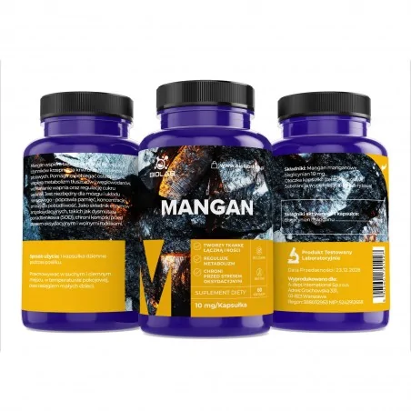 Mangan 10 mg, 60 kapslí
