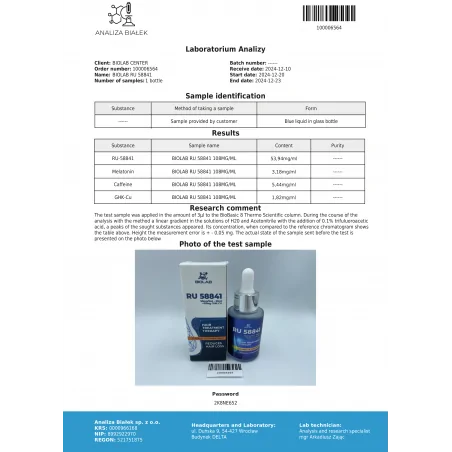 Anti-Haarausfall serum RU 58841 30 ml