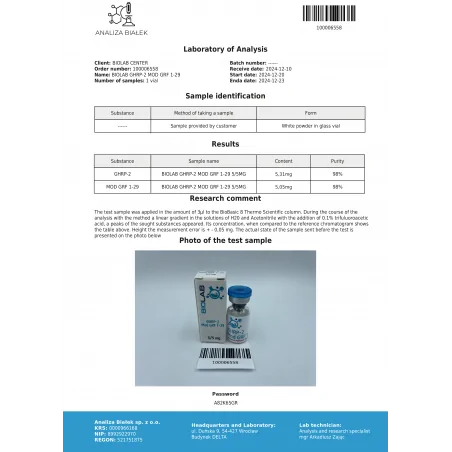 GHRP-2 + MOD GRF 1-29 mix 5/5 mg