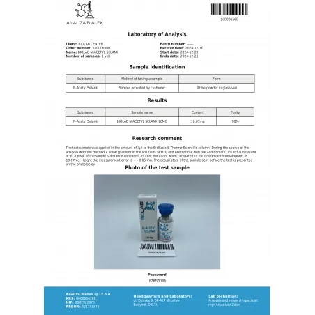 N-acetyl selank 10 mg