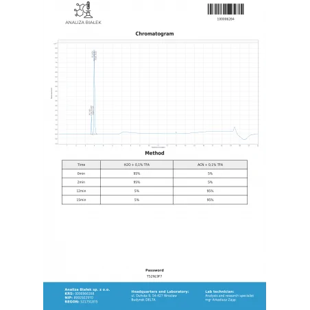 GHK-Cu peptide de cuivre 50 mg
