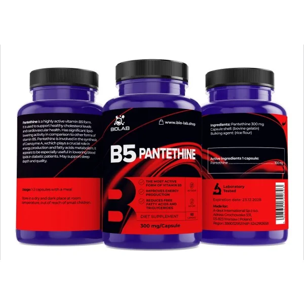 Vitamin B5 Pantethin 300...