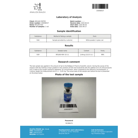 191Aminoacids Sequence 100iu