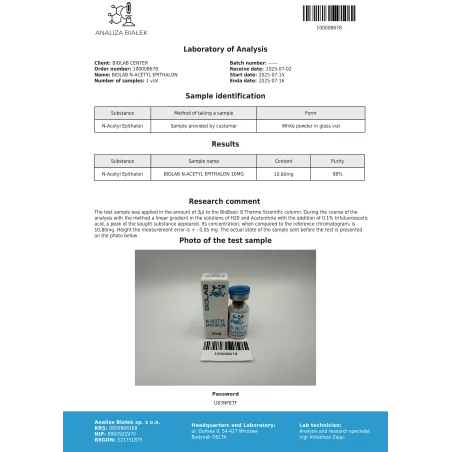 N-acetil-epitalon 10 mg