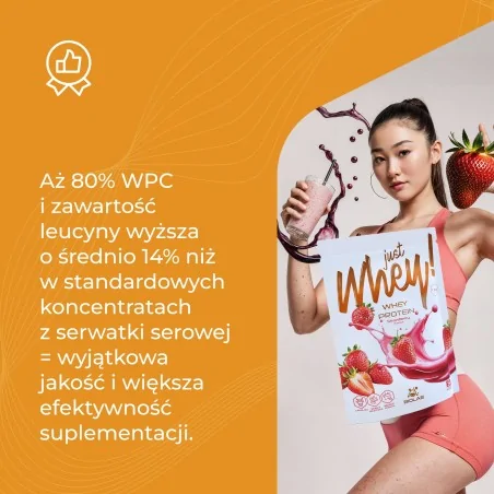 Just Whey! odżywka białkowa WPC premium Nutri Whey™, 1 kg