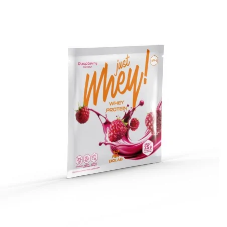 Just Whey! Whey eiwitpoeder WPC premium Nutri Whey™, zakje 35g