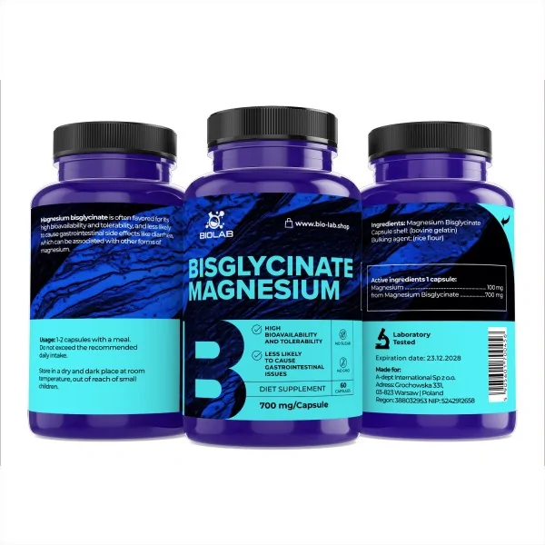Bisglycinat magnesium 700...