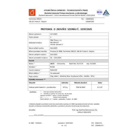 Lacti Immunity, 30 kapszula