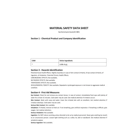 Saccharomyces boulardii 250 mg, 60 Kapseln