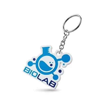 Breloc cu logo BIOLAB