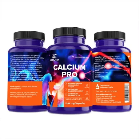 Calcium Pro, hydroksyapatyt wapnia 1386 mg, kapsułki 60 szt.