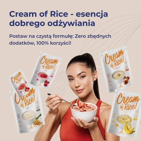 Cream of Rice Smooth, odżywczy posiłek ryżowy, 1 kg