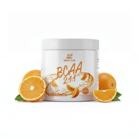 BCAA 2:1:1, complejo de aminoácidos de cadena ramificada en polvo 500g