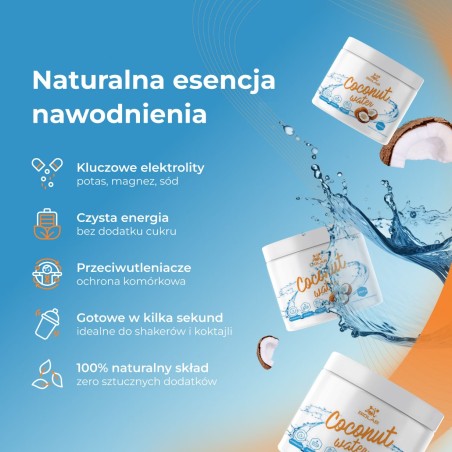 Woda kokosowa w proszku, 250g