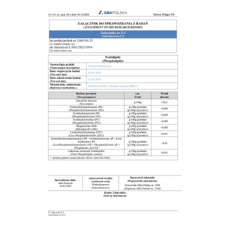 Fosfatidylserin 200 mg, 60 kapslar