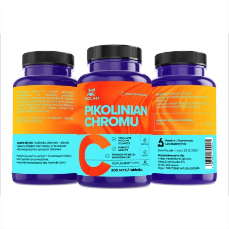 Cromo picolinato 200 mg, 60 compresse