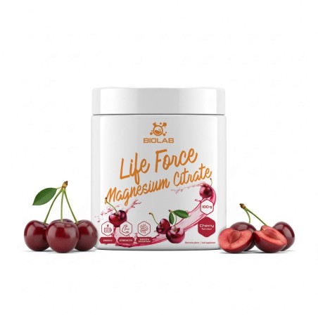 Life Force citrát hořečnatý, prášek 100g
