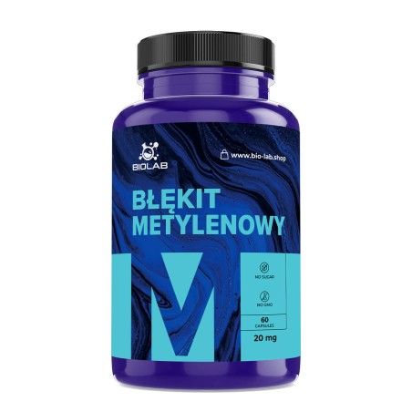 Blu di metilene 20 mg, 60 capsule