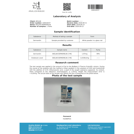 Sermorelin 2 mg