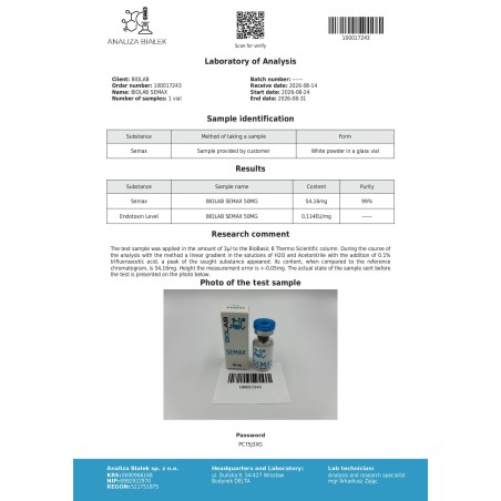 Semax spray 50 mg