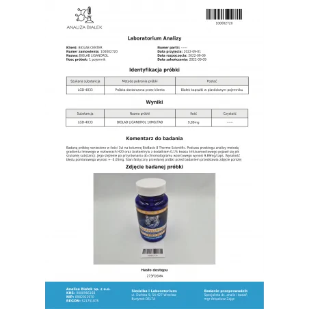 Ligandrol 10 mg, 60 kapslar