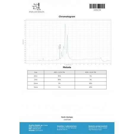 BPC-157 HCl 100 mcg, 60 kapszula