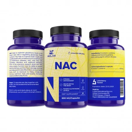 NAC 600mg/capsules